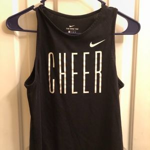 Black Nike Cheer Tank